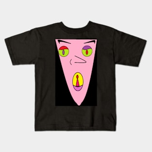 Pink face Kids T-Shirt